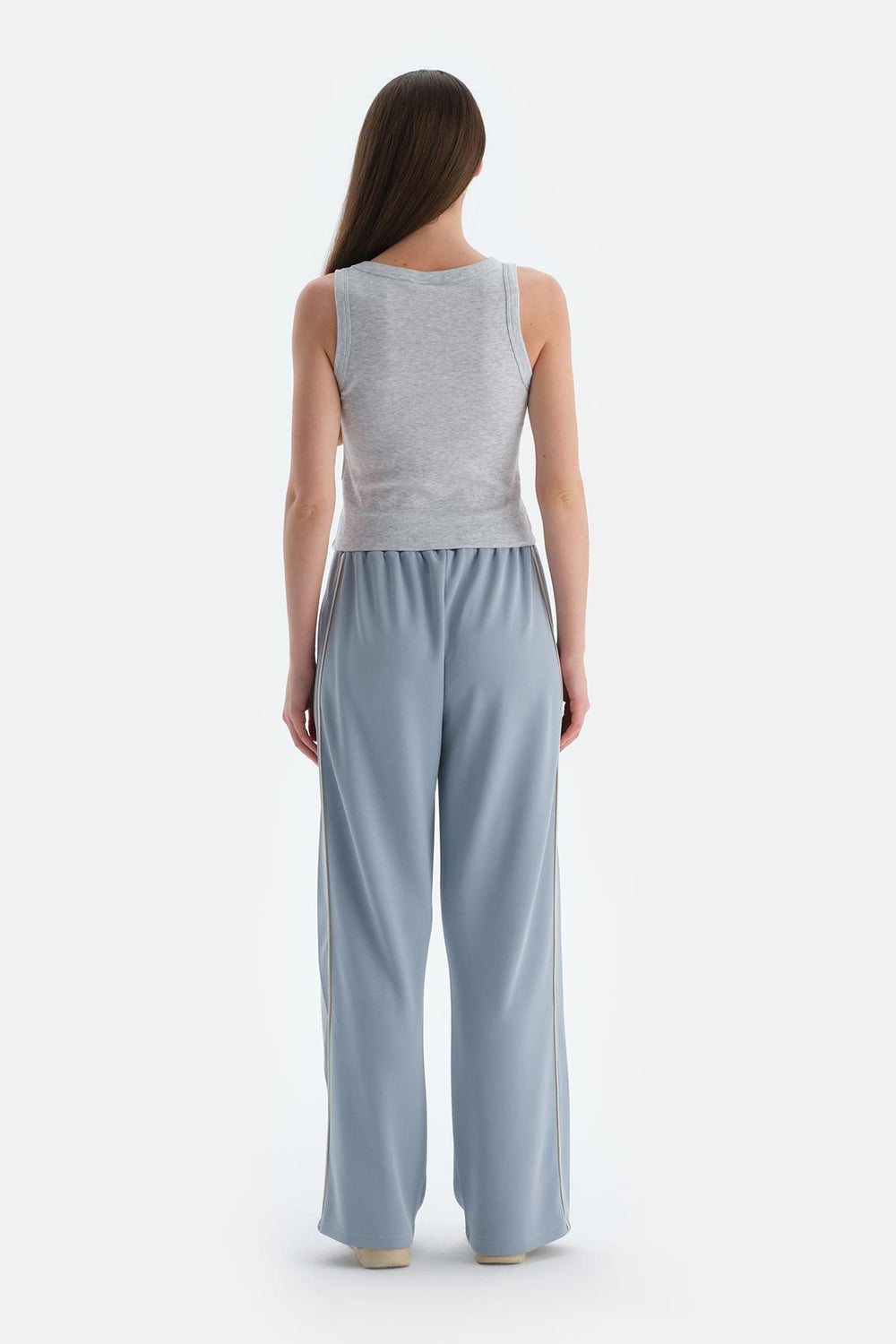 Gri Melanj Kadın Kaşkorse Atlet