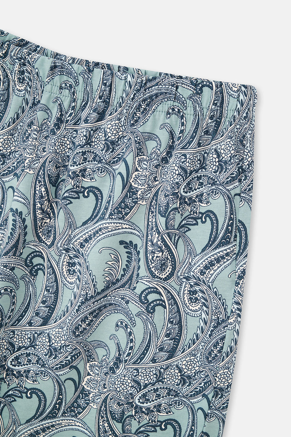 Ada Çayı Şal Desenli Atlet Şort Takım