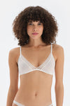 Ekru Dantelli Balensiz Soft Sütyen