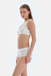 Ecru BASIC THIN-STRAPPED TANKTOP