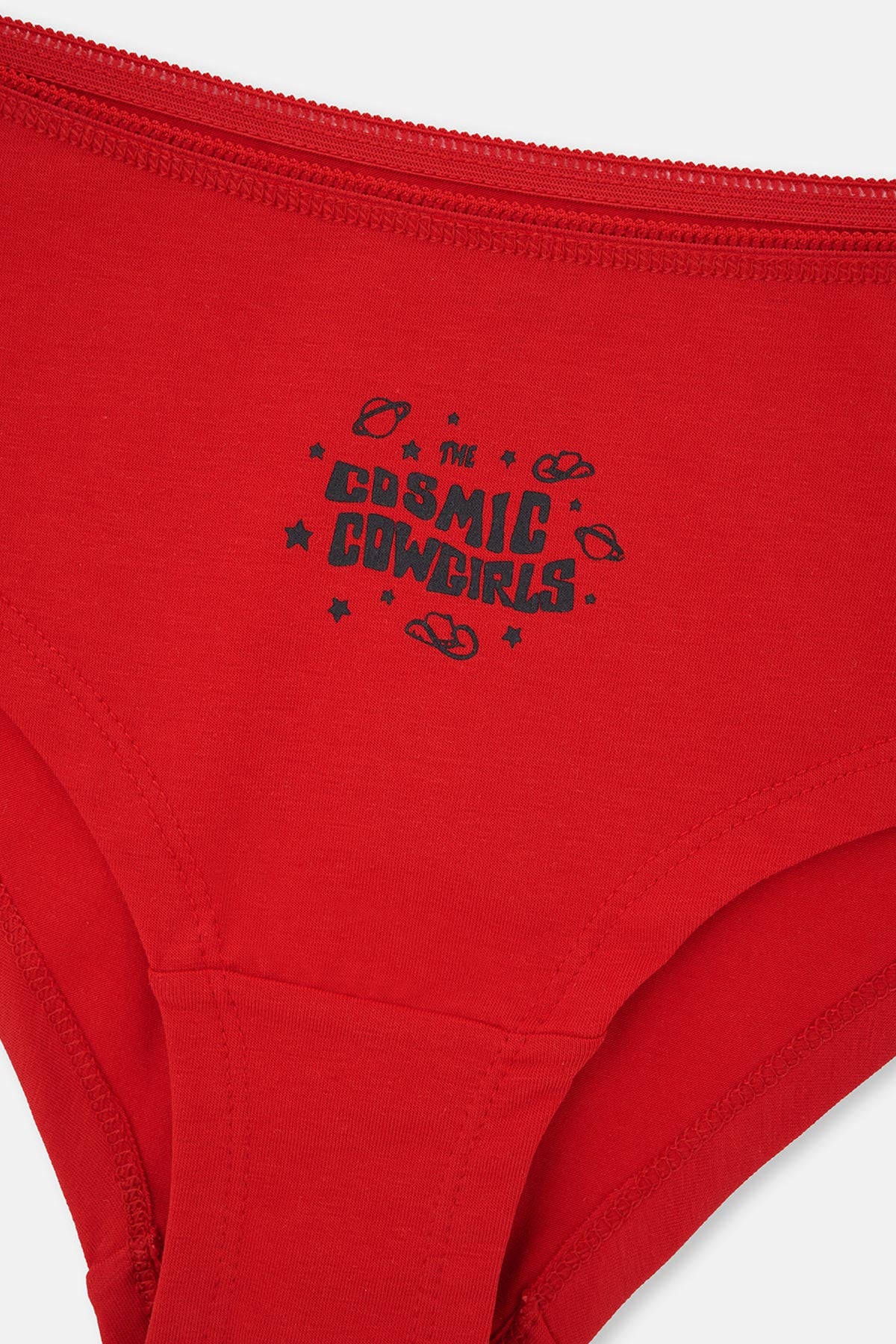 Red-Navy 3-PACK PATTERNED HIPSTER PANTIES