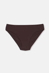 Burgundy-Dark Brown 3-PACK PATTERNED BRIEF PANTIES