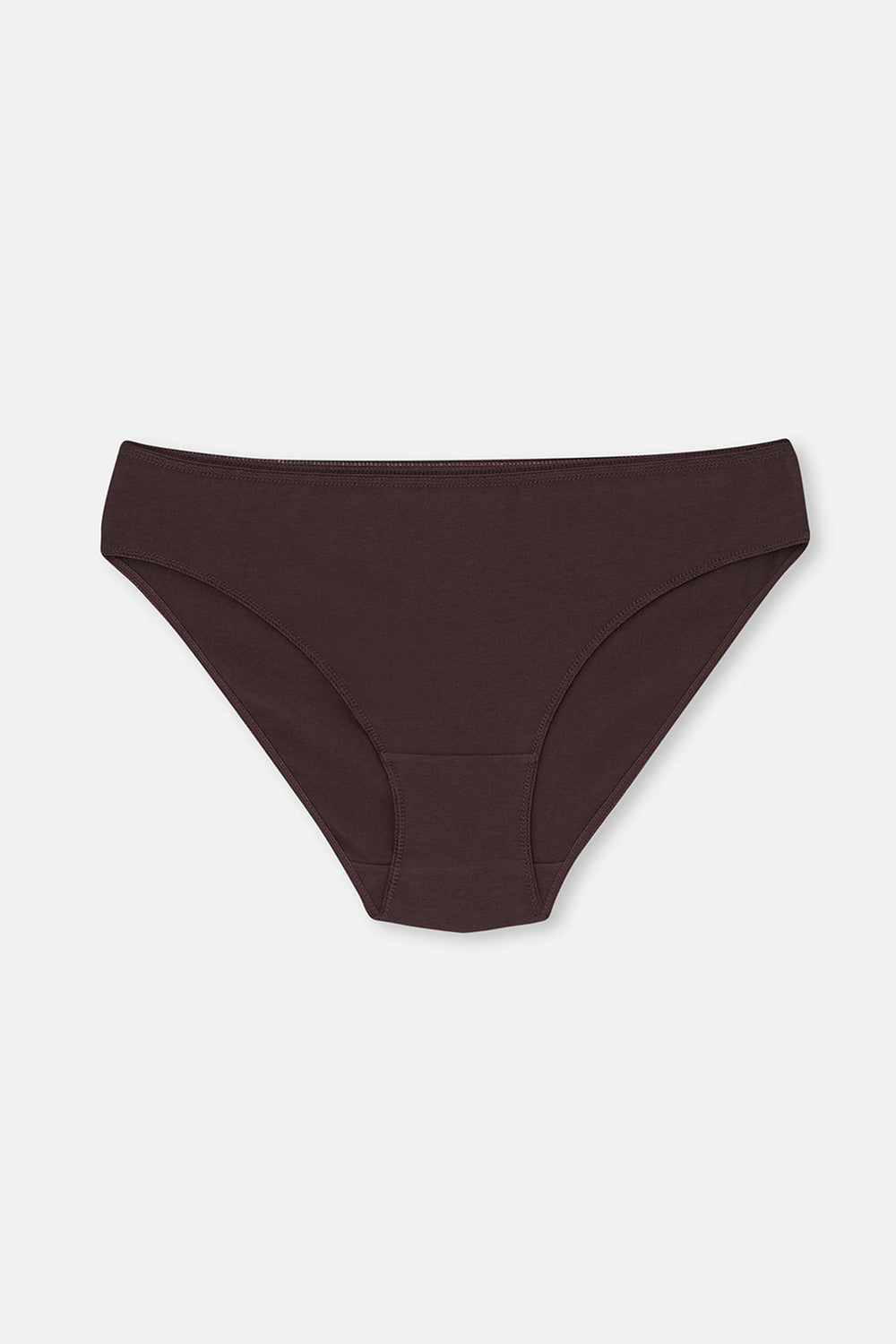 Burgundy-Dark Brown 3-PACK PATTERNED BRIEF PANTIES