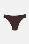 Burgundy-Dark Brown 3-PACK PATTERNED BRAZILIAN PANTIES