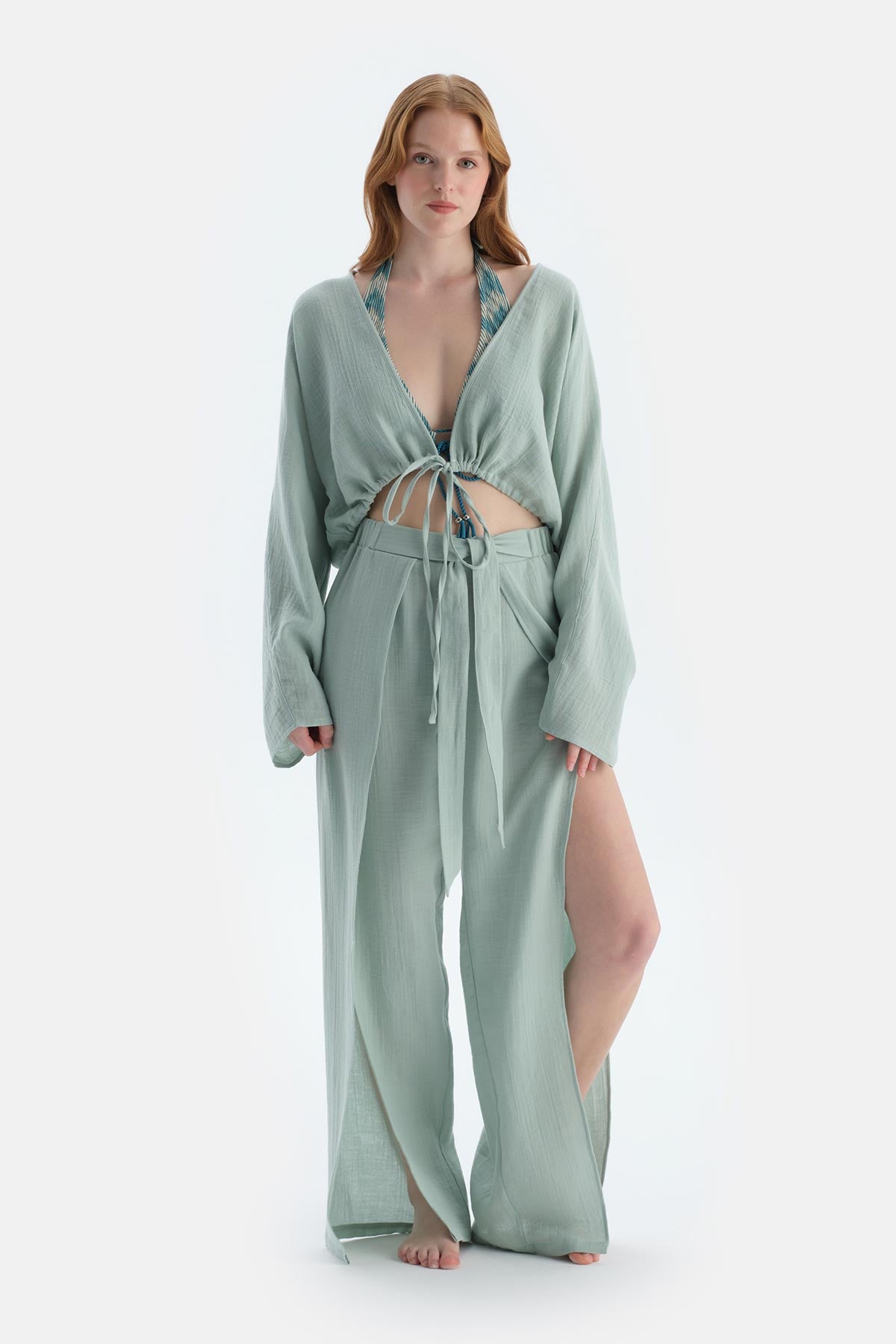 Mint Yeşili Pantolon