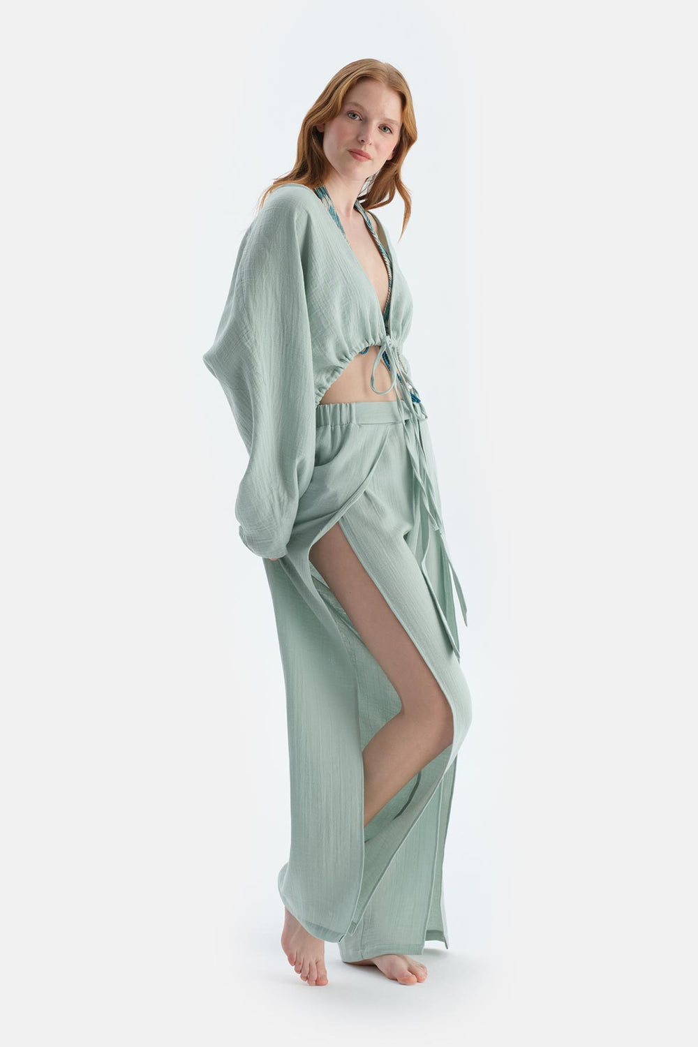 Mint Yeşili Pantolon