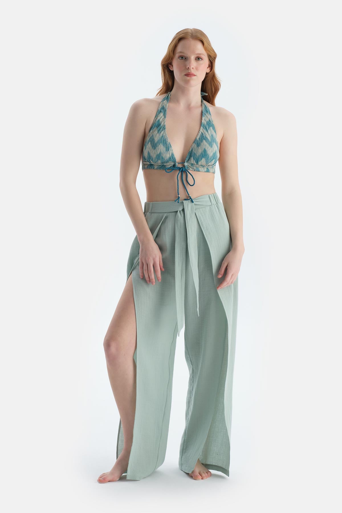 Mint Yeşili Pantolon