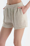 Ekru Şort