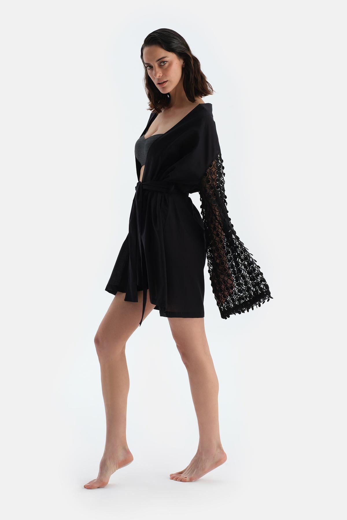 Siyah Kimono