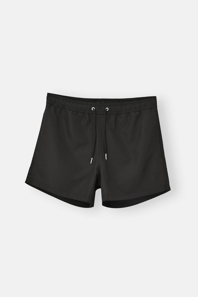 Siyah Kısa Deniz Şortu