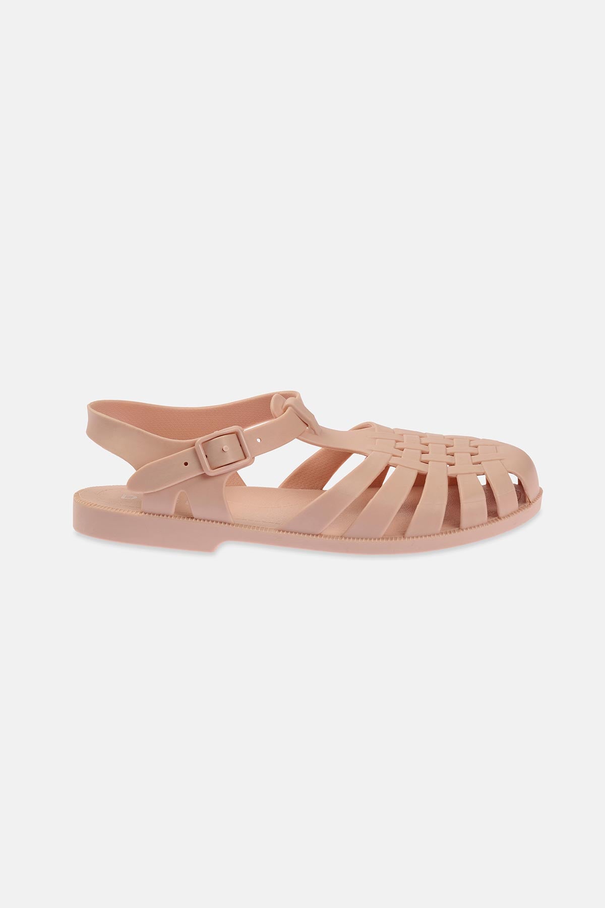 Pudra Kadın Bantlı Mat Jelly Sandalet