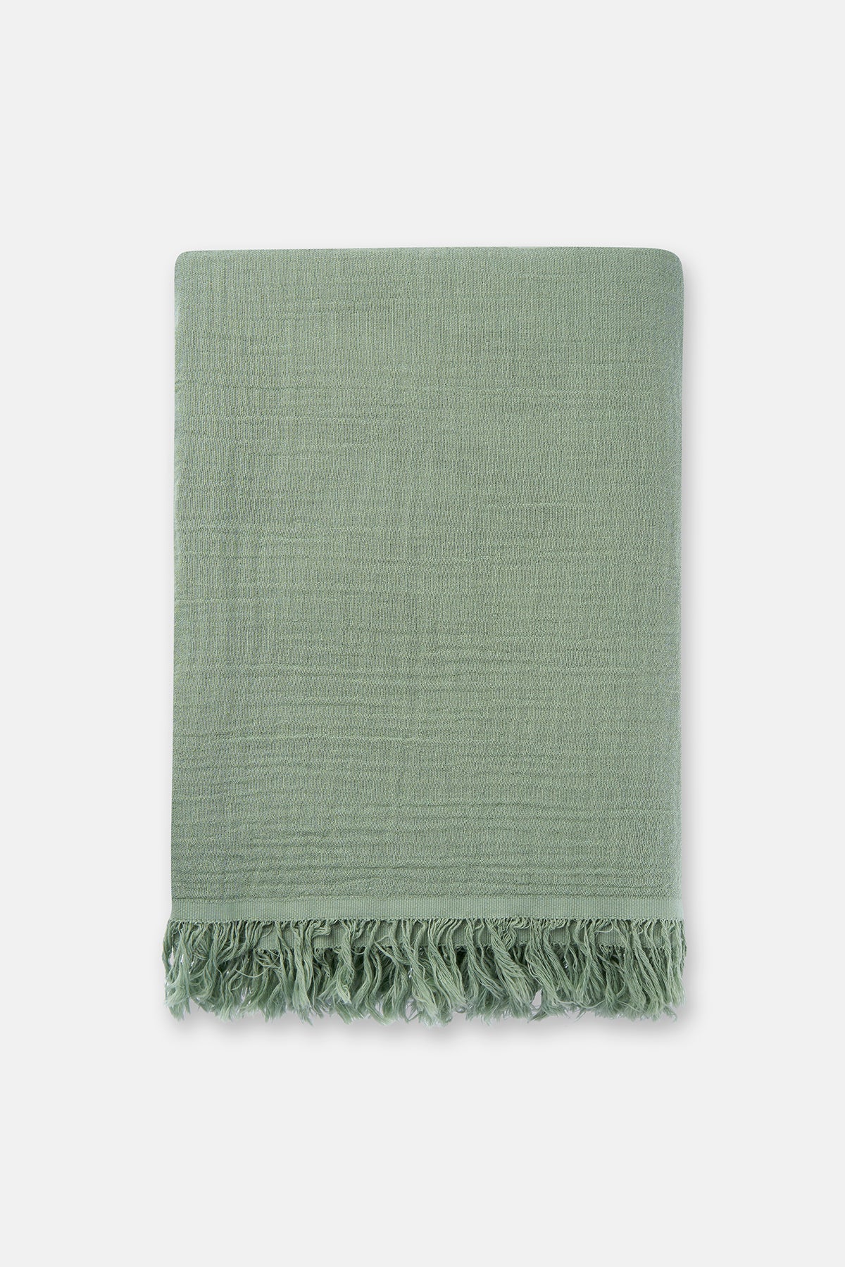 Mint Yeşili 80x160 Saçaklı Peştamal