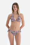 Multicolor Düşük Bel Bikini Alt