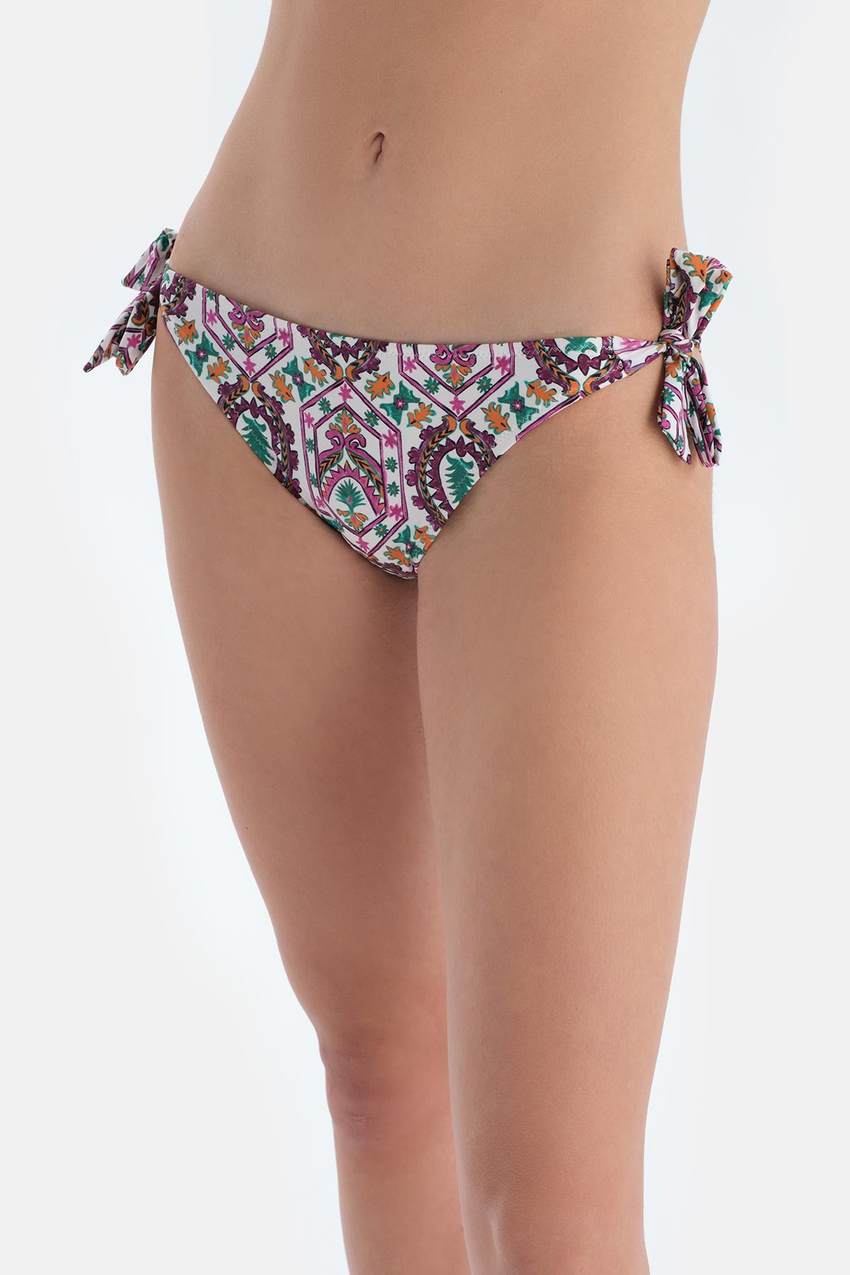 Multicolor Düşük Bel Bikini Alt