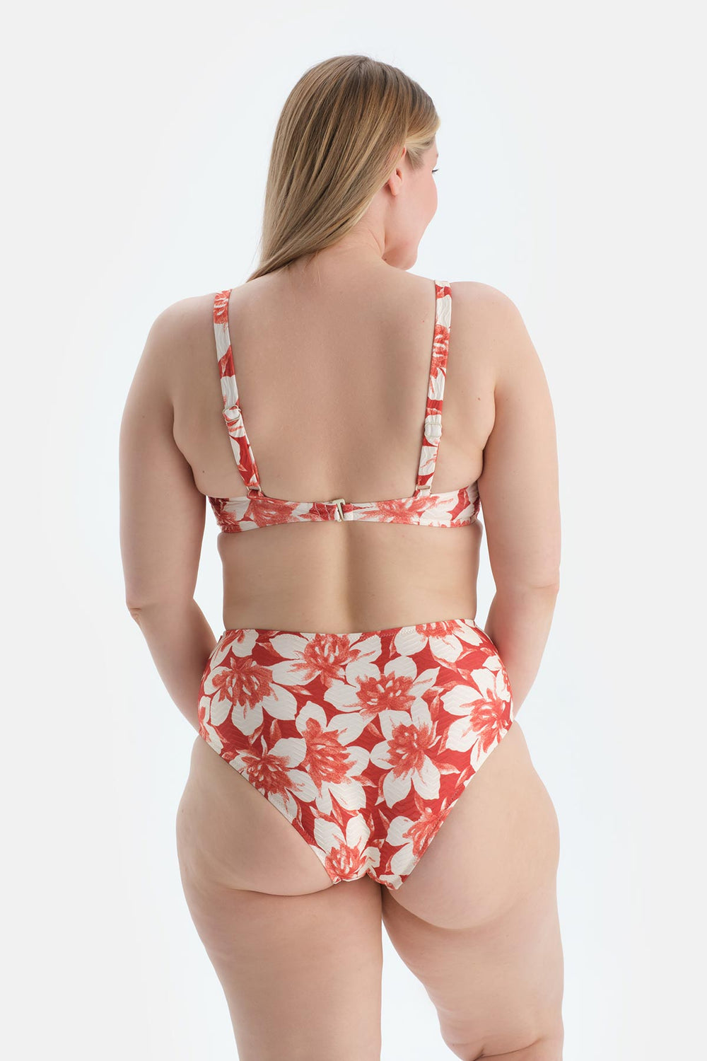 Multicolor Yüksek Bel Bikini Alt