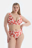 Multicolor Yüksek Bel Bikini Alt