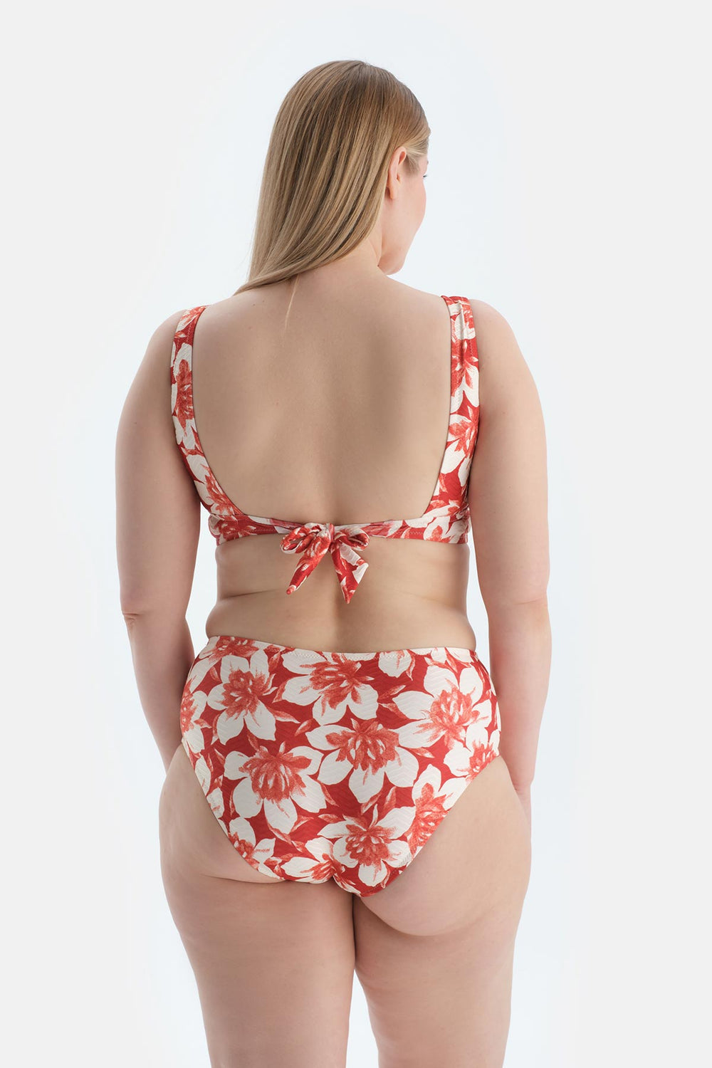 Multicolor Yüksek Bel Bikini Alt