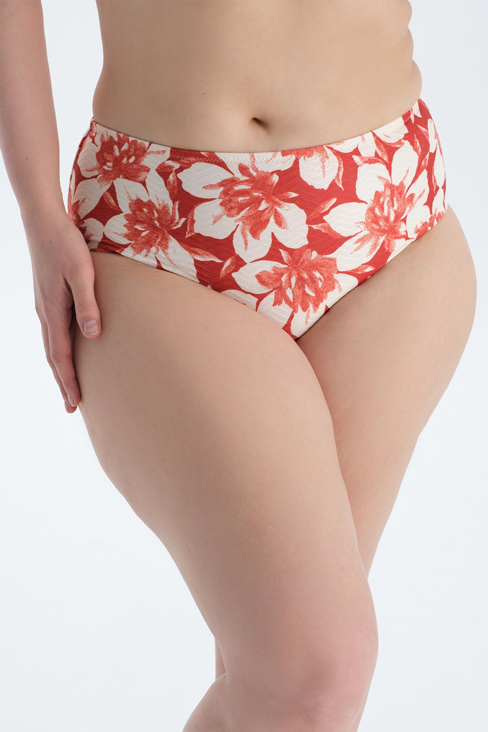 Multicolor Yüksek Bel Bikini Alt