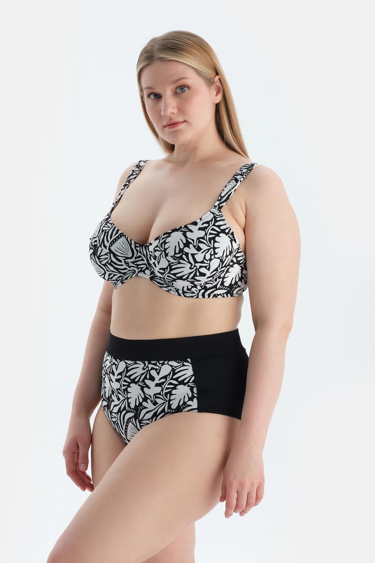 Multicolor Yüksek Bel Bikini Altı