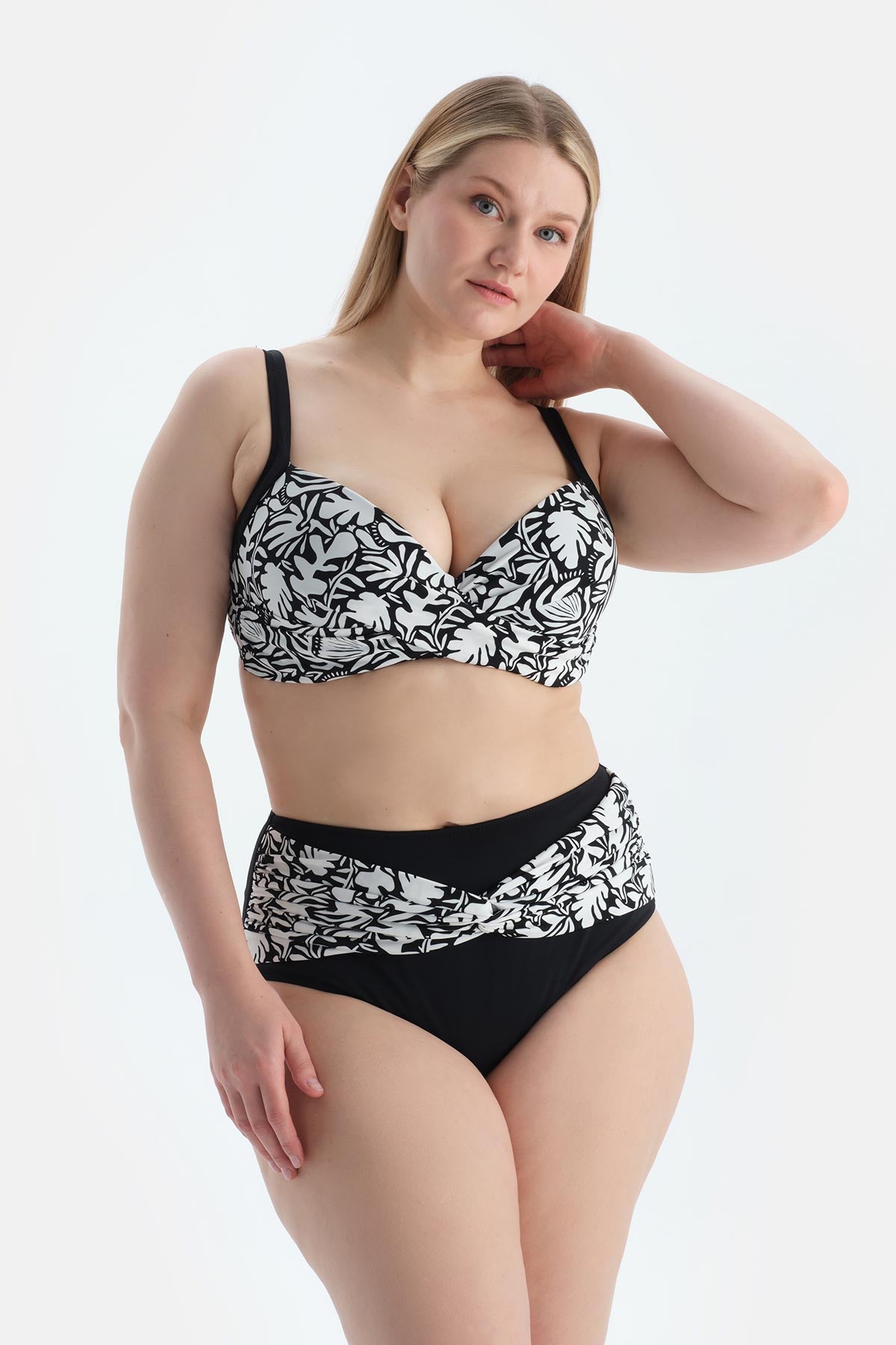 Multicolor Yüksek Bel Bikini Altı