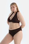 Multicolor Yüksek Bel Bikini Alt