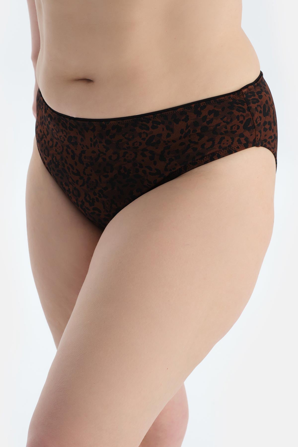 Multicolor Yüksek Bel Bikini Alt