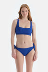 Sax Mavisi Düşük Bel Bikini Alt