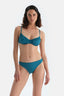 Petrol Mavi Normal Bel Bikini Alt