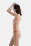 Multicolor Düşük Bel Bikini Alt