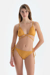 Hardal Düşük Bel Bikini Alt