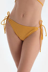 Hardal Düşük Bel Bikini Alt
