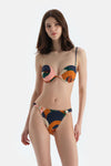 Multicolor Düşük Bel Bikini Alt