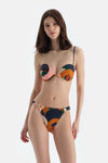 Multicolor Düşük Bel Bikini Alt