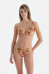 Multicolor Düşük Bel Bikini Alt