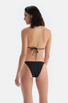 Siyah Spagetti Bikini Alt