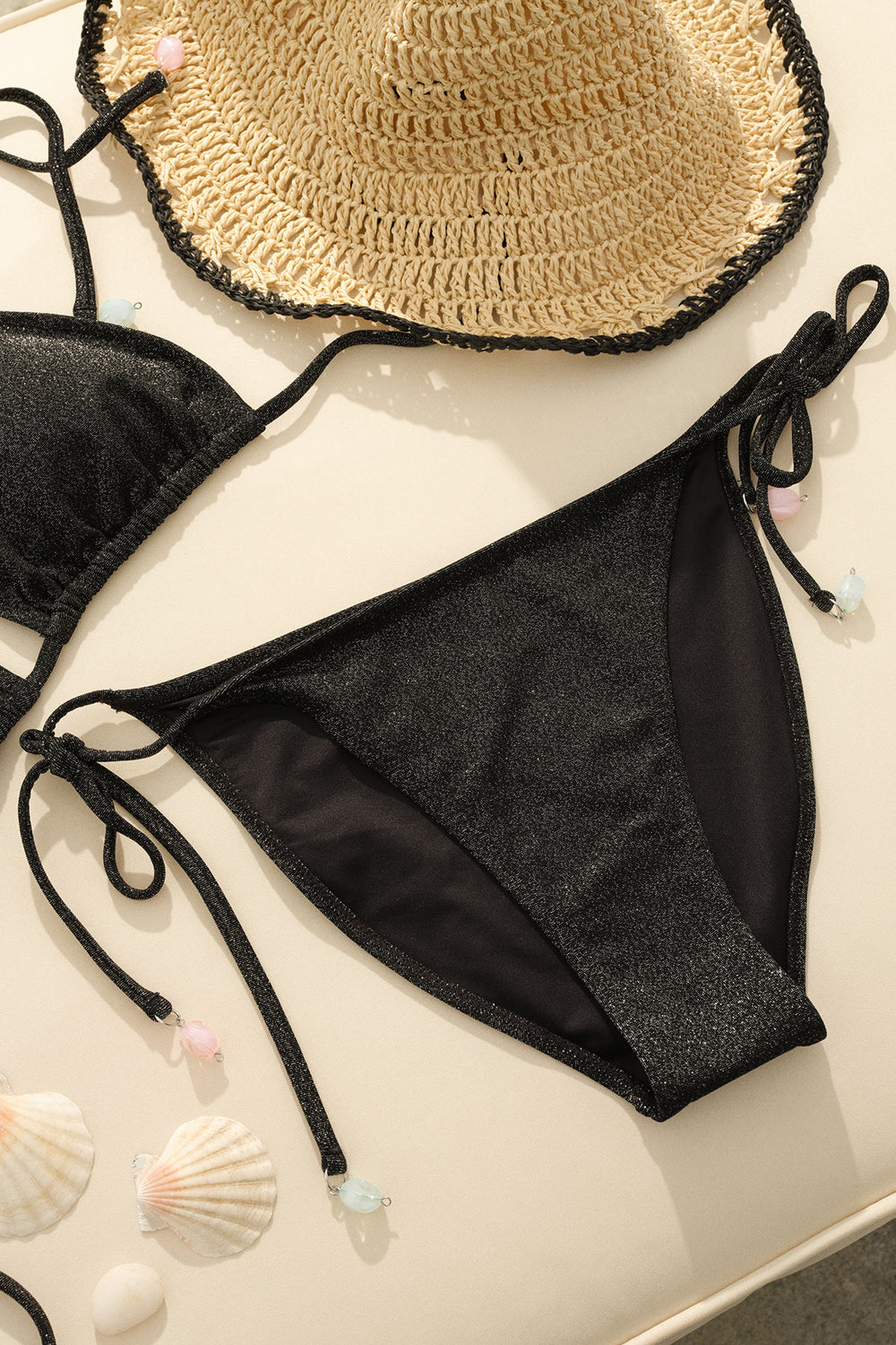 Siyah Normal Bel Bikini Alt