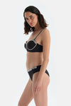Siyah Normal Bel Bikini Alt