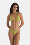 Fıstık Yeşili Düşük Bel Bikini Alt