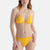 Sarı Spagetti Bikini Alt