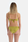 Fıstık Yeşili Orta Bel Bikini Alt