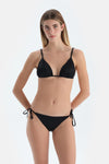 Siyah Düşük Bel Bikini Alt
