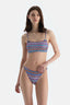 Multicolor Orta Bel Bikini Alt