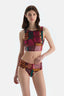 Multicolor Normal Bel Bikini Alt