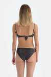 Multicolor Düşük Bel Bikini Alt
