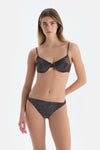 Multicolor Düşük Bel Bikini Alt