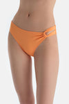 Turuncu Düşük Bel Bikini Alt