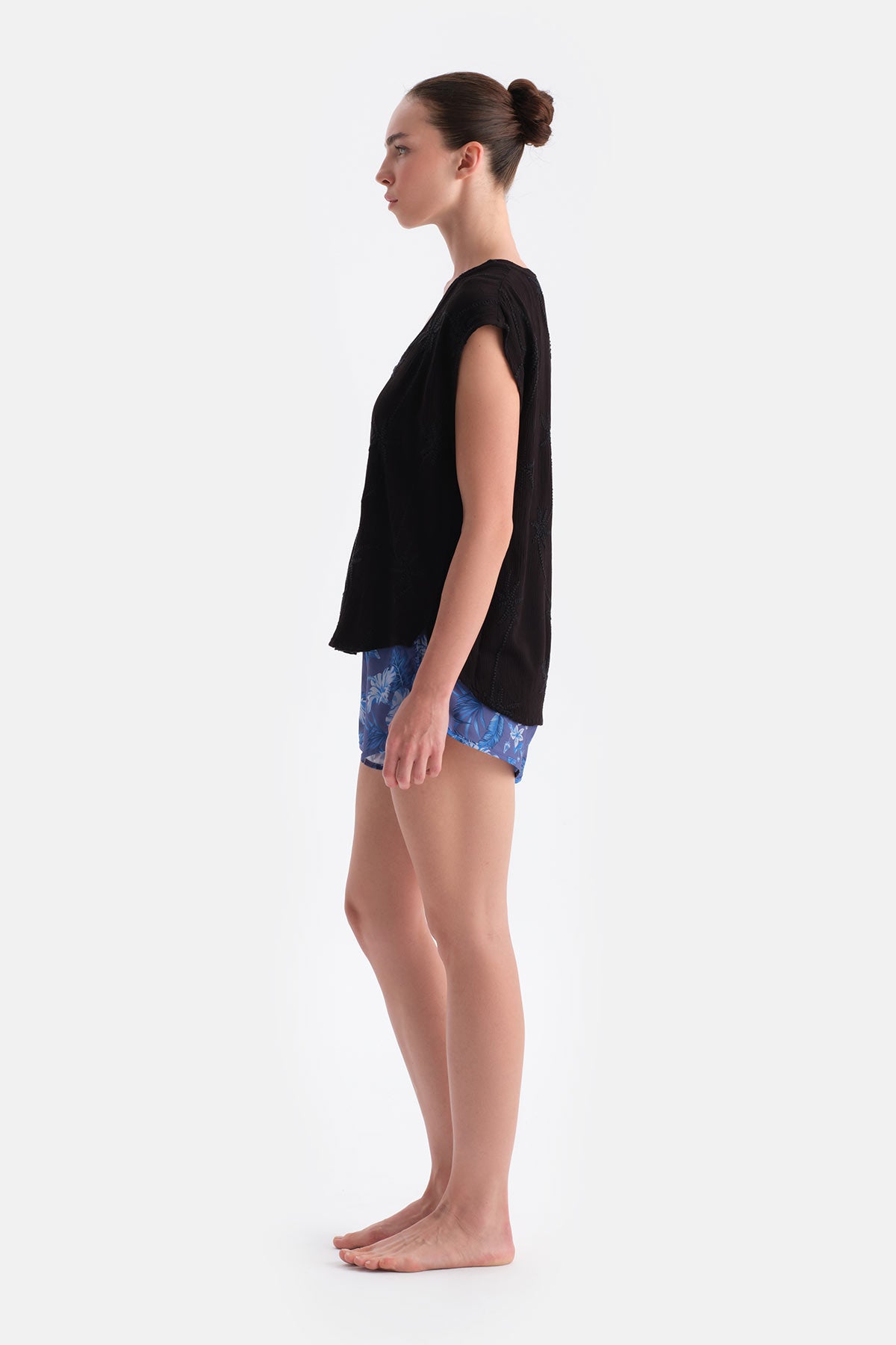 Multicolor Kadın Deniz Şortu