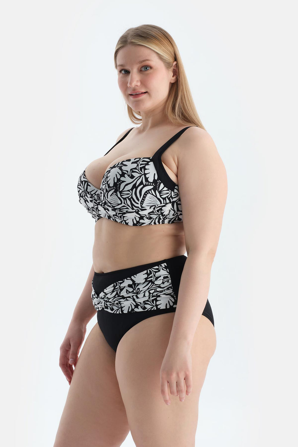 Multicolor Korseli Toparlayıcı Bikini Üst