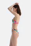 Multicolor Üçgen Geniş Bikini Üst