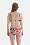 Multicolor Balenli Bikini Üst